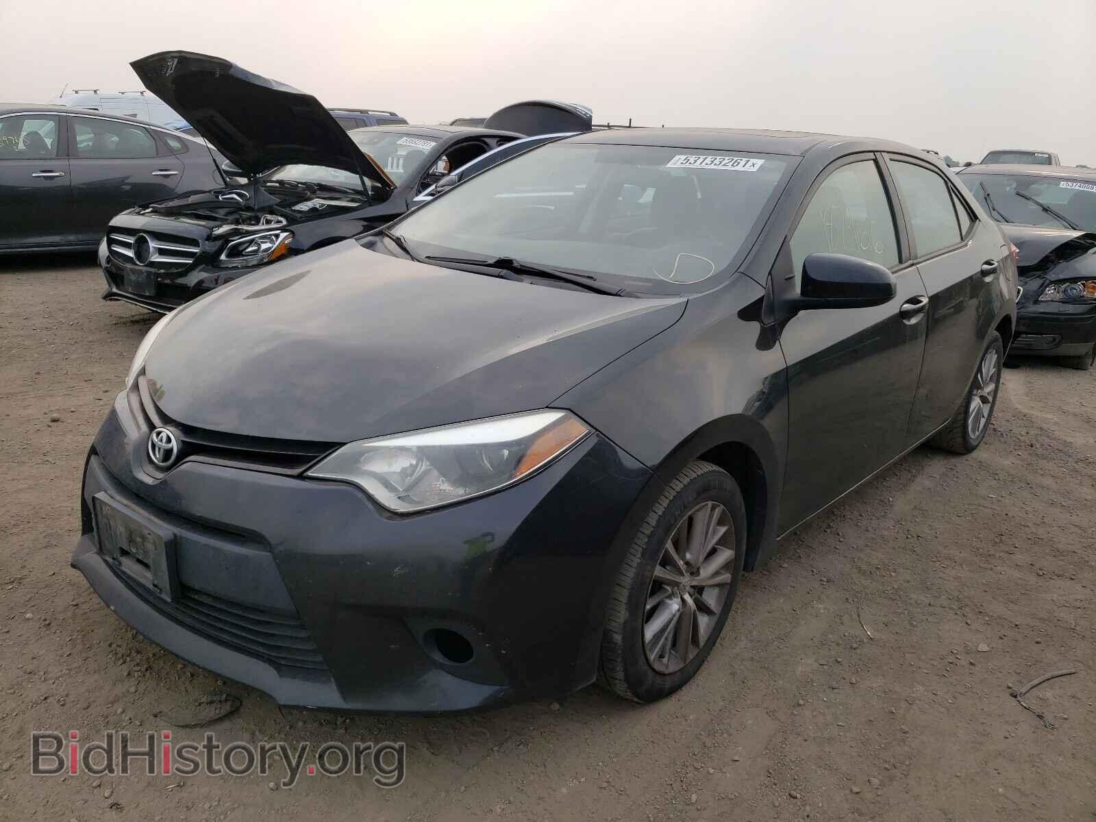 2014 TOYOTA COROLLA - VIN: 2T1BURHE0EC049830 - Фото 2
