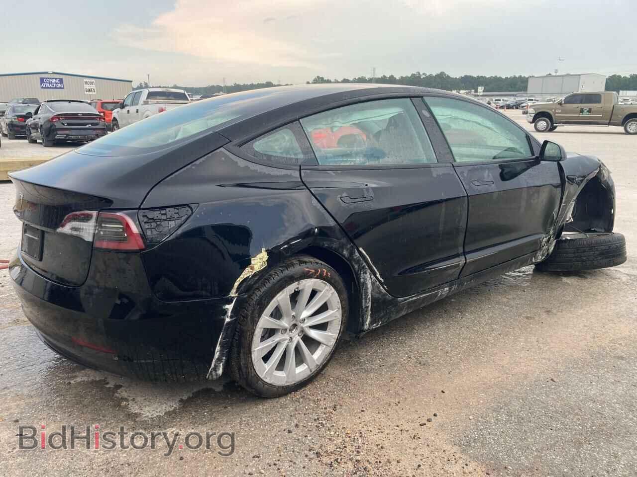 2022 TESLA MODEL 3 - VIN: 5YJ3E1EB4NF186486 - Фото 3