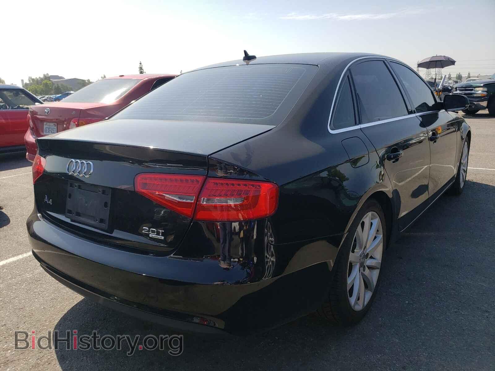 2013 AUDI A4 - VIN: WAUFFAFLXDN020410 - Фото 4