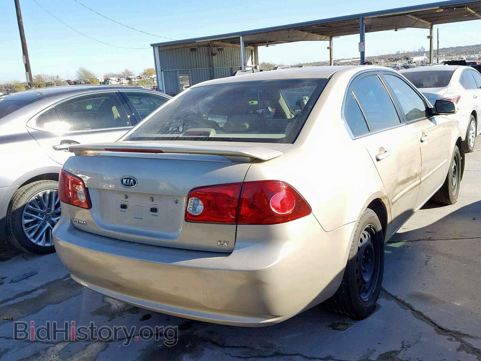 2006 KIA OPTIMA - VIN: KNAGE123765045233 - Photo 4
