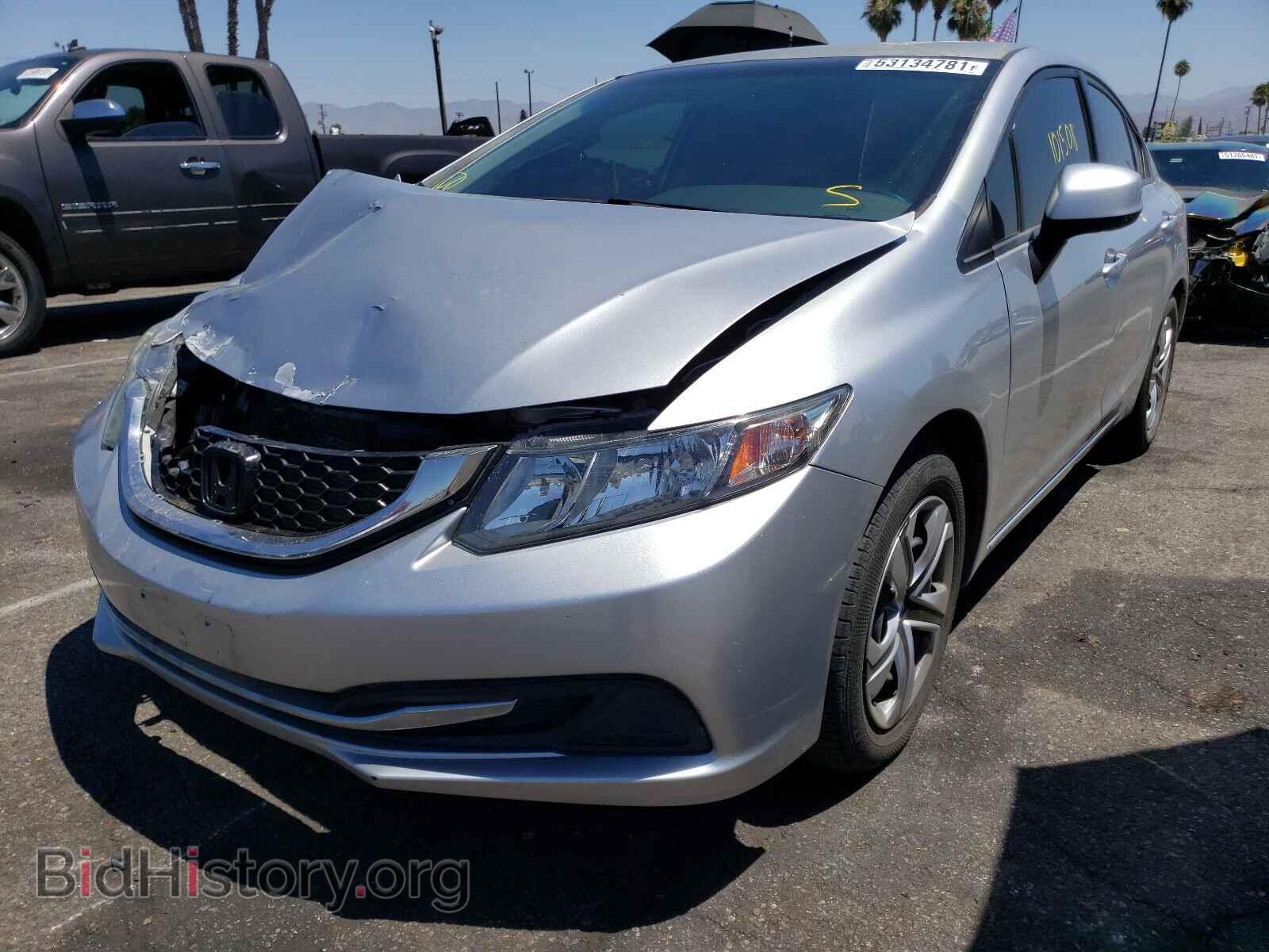 2013 HONDA CIVIC - VIN: 19XFB2F55DE230956 - Фото 2