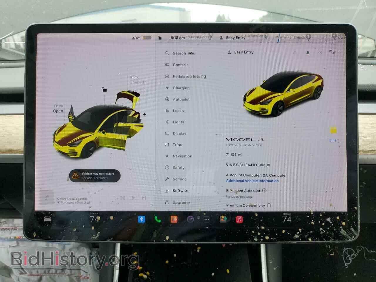 2018 TESLA MODEL 3 - VIN: 5YJ3E1EA4JF098300 - Photo 9
