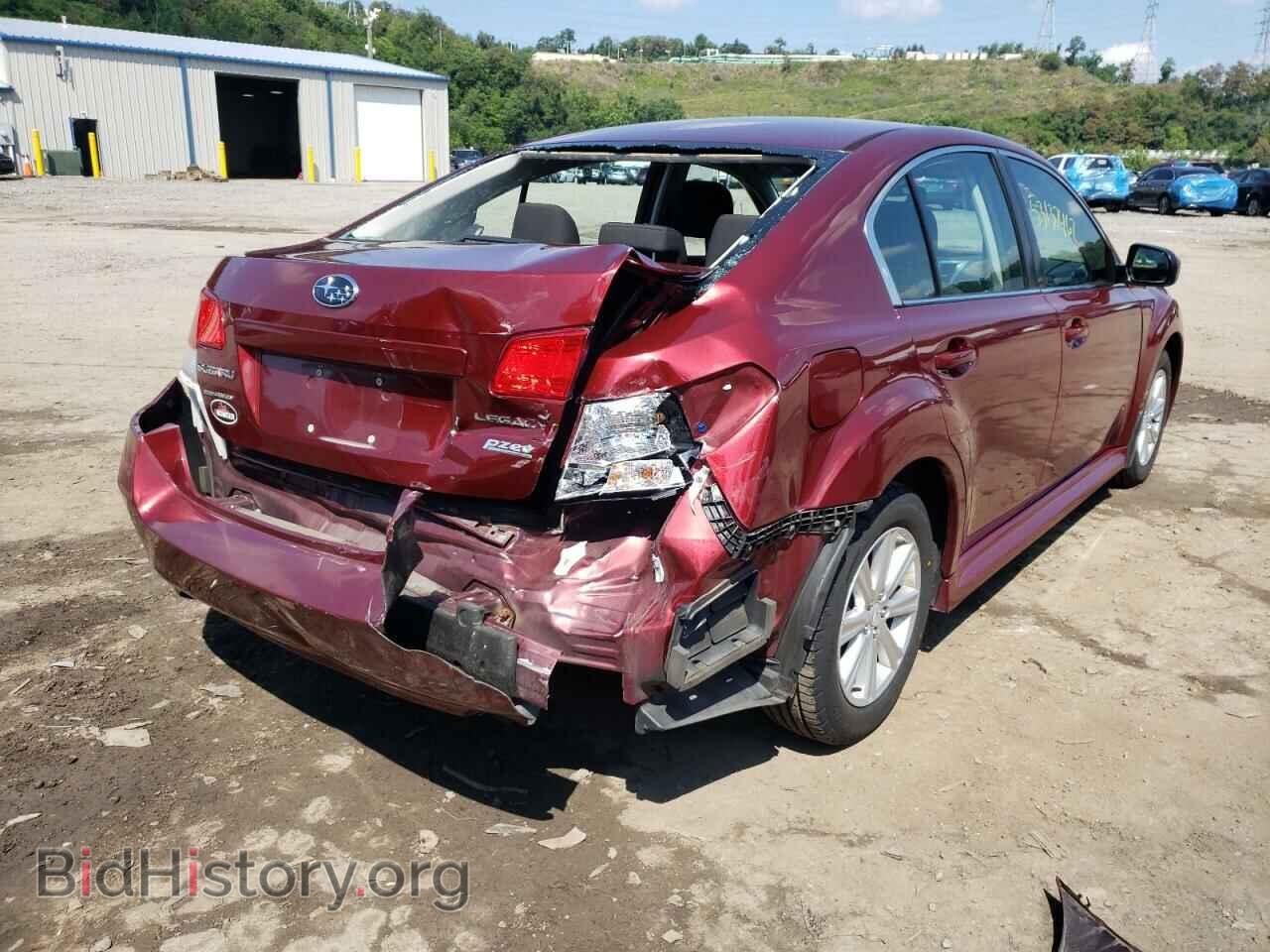 2012 SUBARU LEGACY - VIN: 4S3BMBA63C3034612 - Фото 4