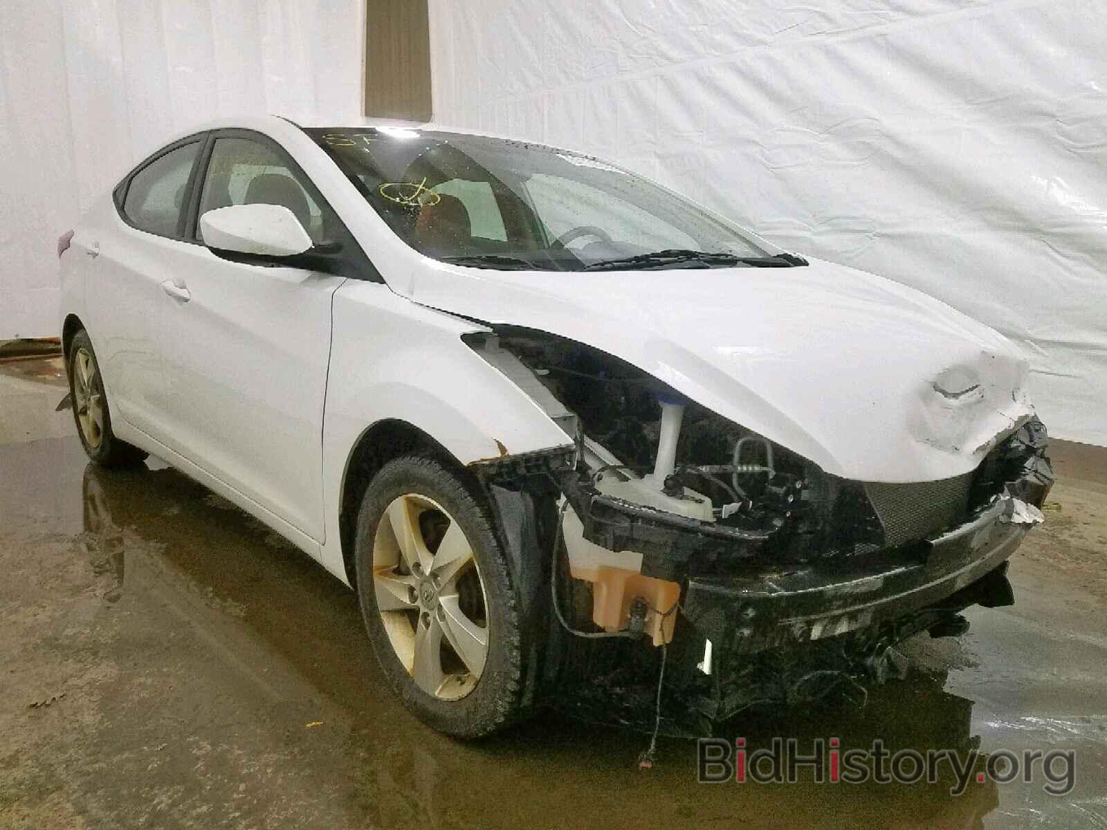 Photo 5NPDH4AE7CH147970 - HYUNDAI ELANTRA 2012