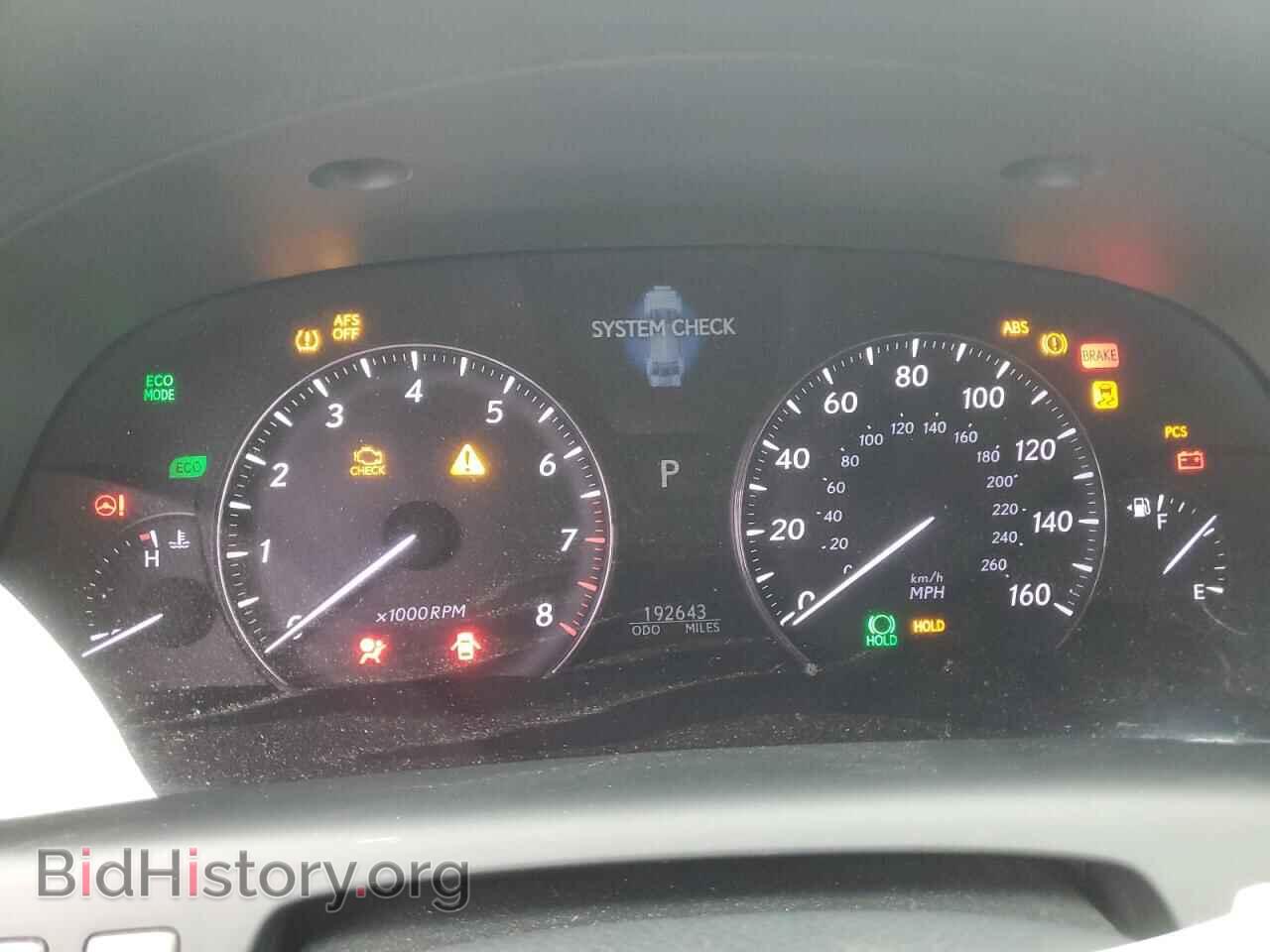 2010 LEXUS LS460 - VIN: JTHBL1EF5A5095970 - Фото 9
