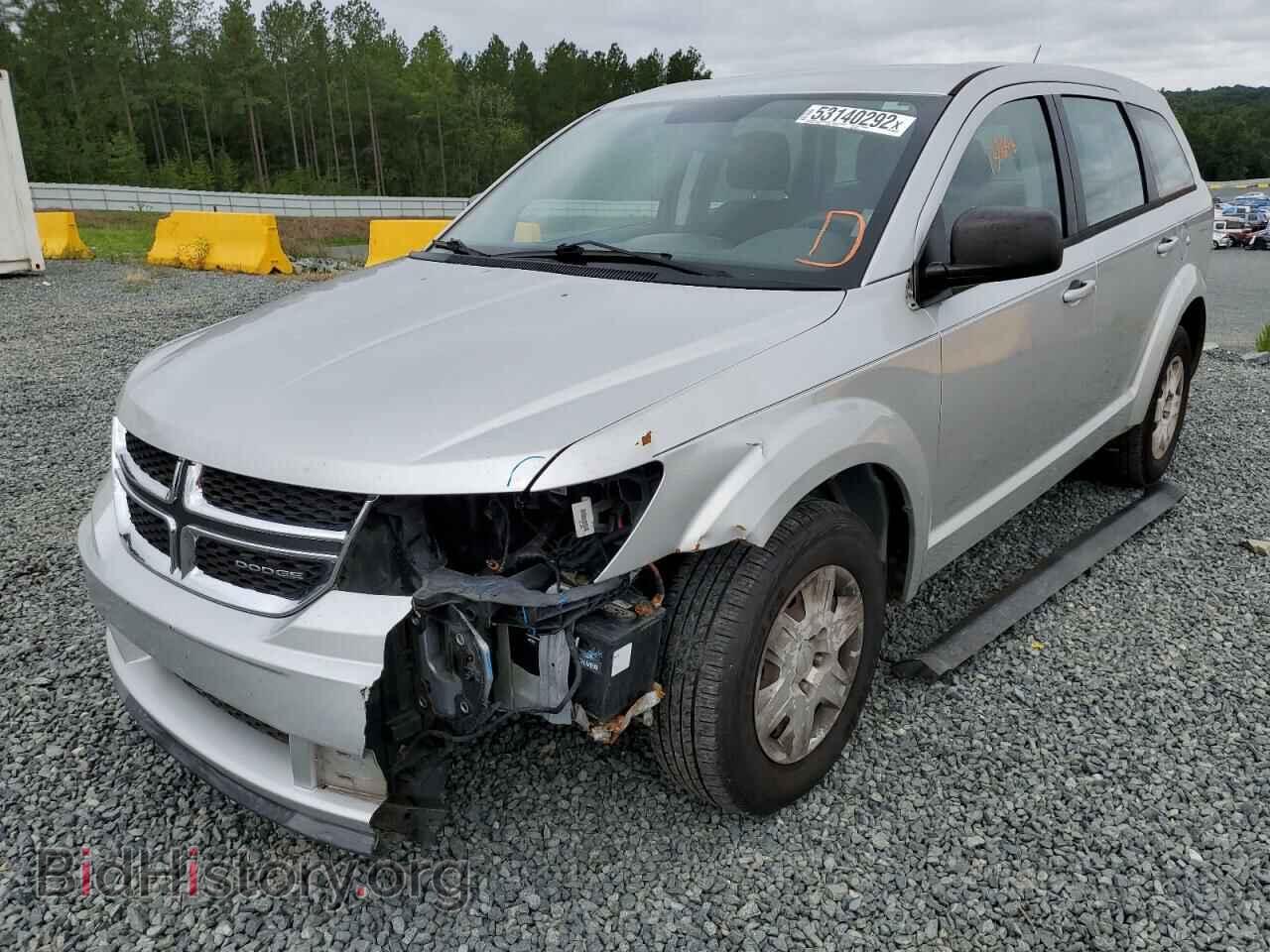 2012 DODGE JOURNEY - VIN: 3C4PDCAB5CT203767 - Фото 2
