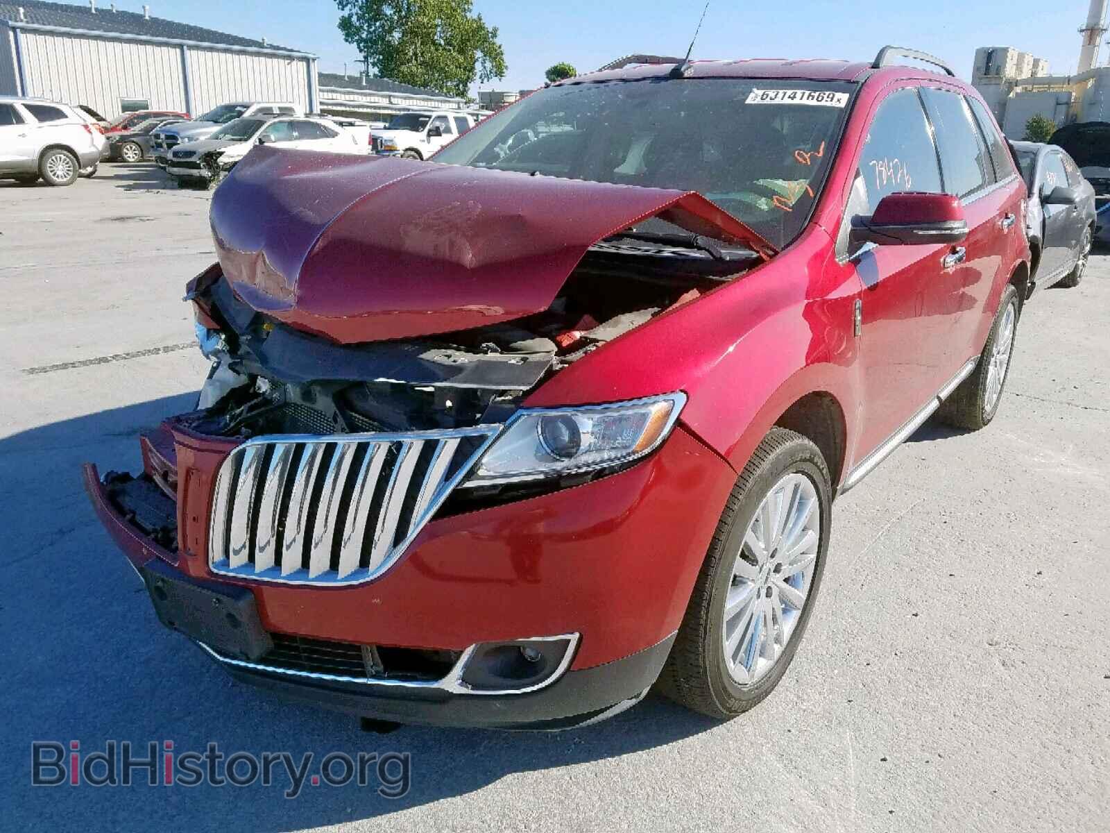 2013 LINCOLN MKX - VIN: 2LMDJ6JK2DBL37985 - Photo 2