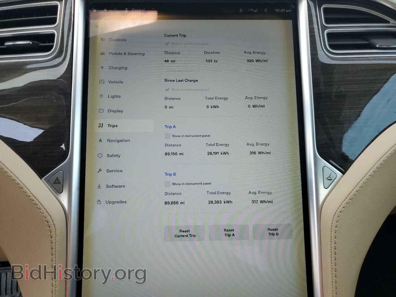 2014 TESLA MODEL S - VIN: 5YJSA1H13EFP30664 - Photo 9