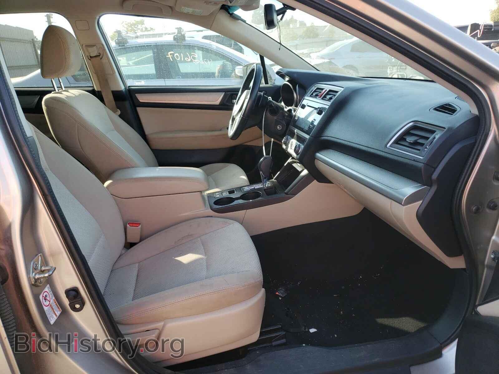 2016 SUBARU OUTBACK - VIN: 4S4BSAHC8G3276230 - Фото 5