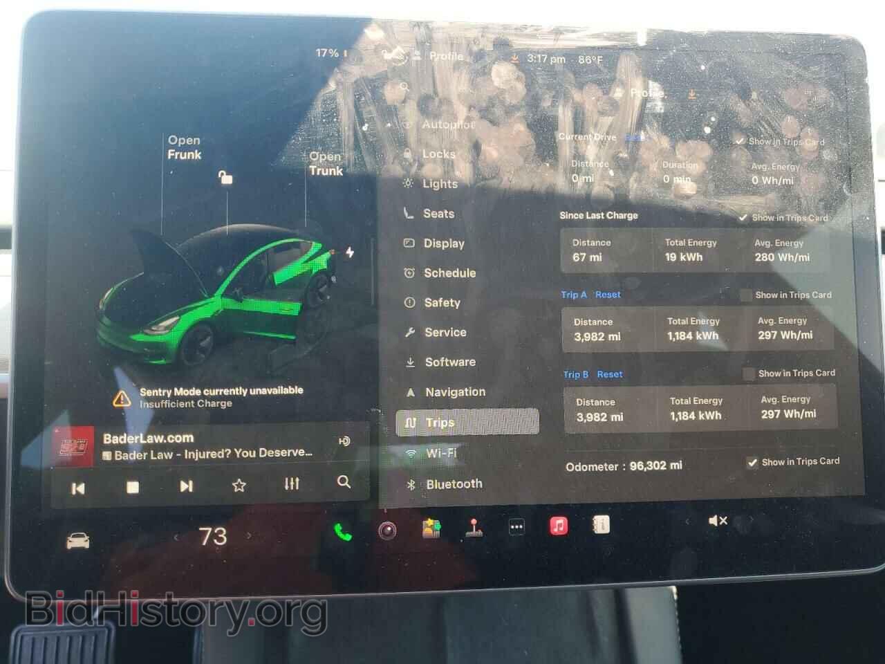 2022 TESLA MODEL 3 - VIN: 5YJ3E1EB4NF289195 - Фото 9