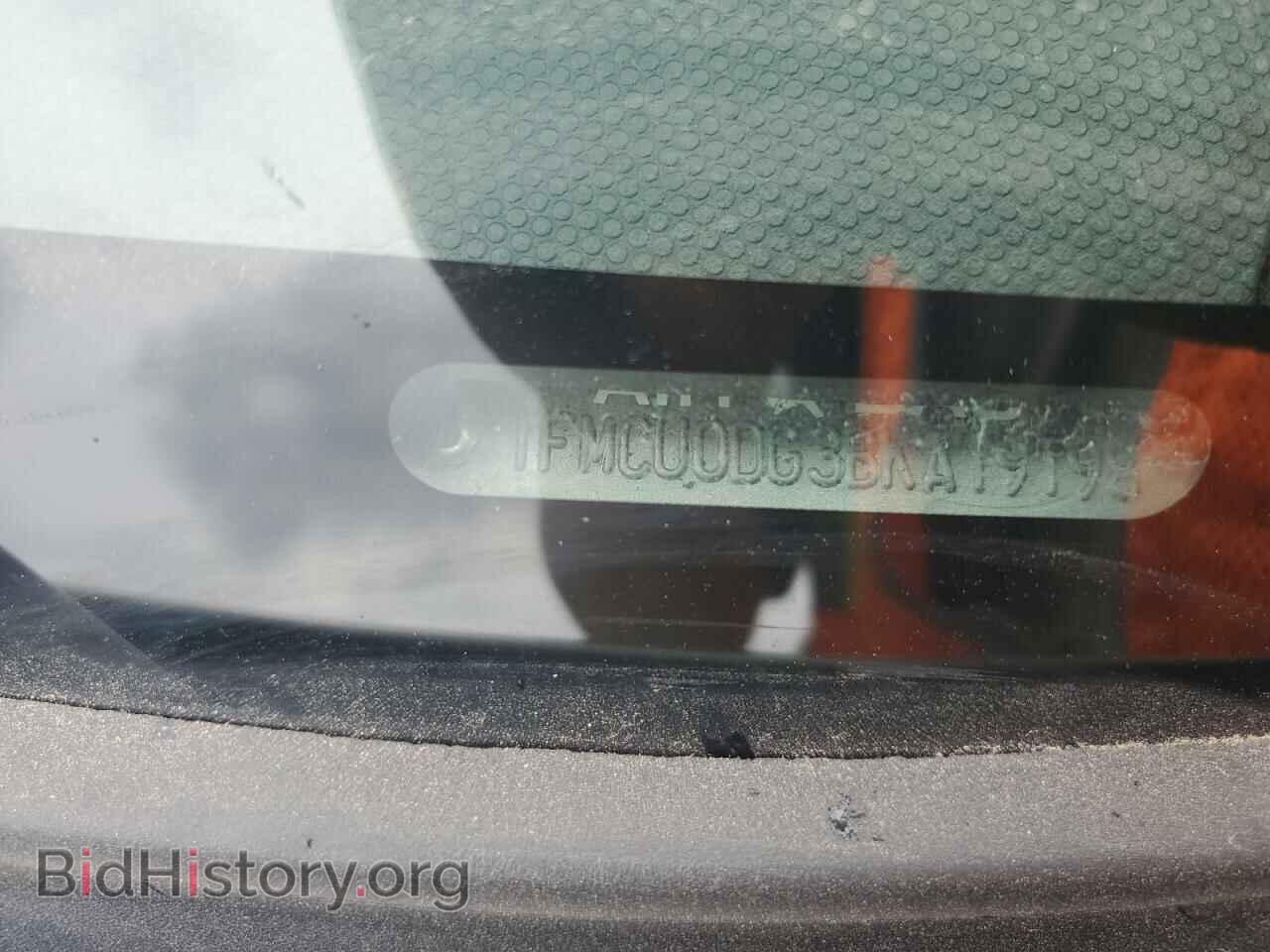 2011 FORD ESCAPE - VIN: 1FMCU0DG3BKA19198 - Фото 13