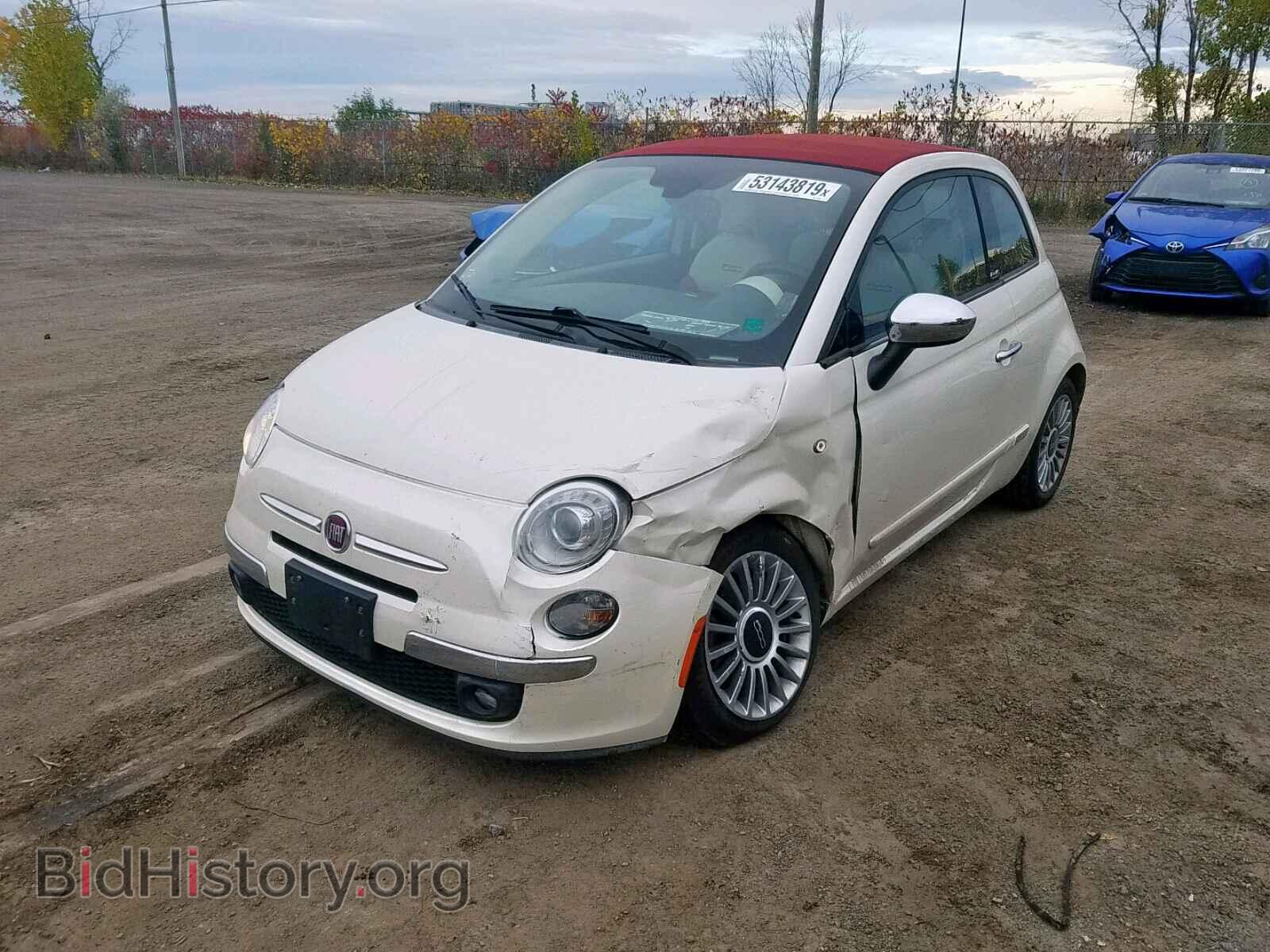 2012 FIAT 500 - VIN: 3C3CFFER7CT354633 - Фото 2