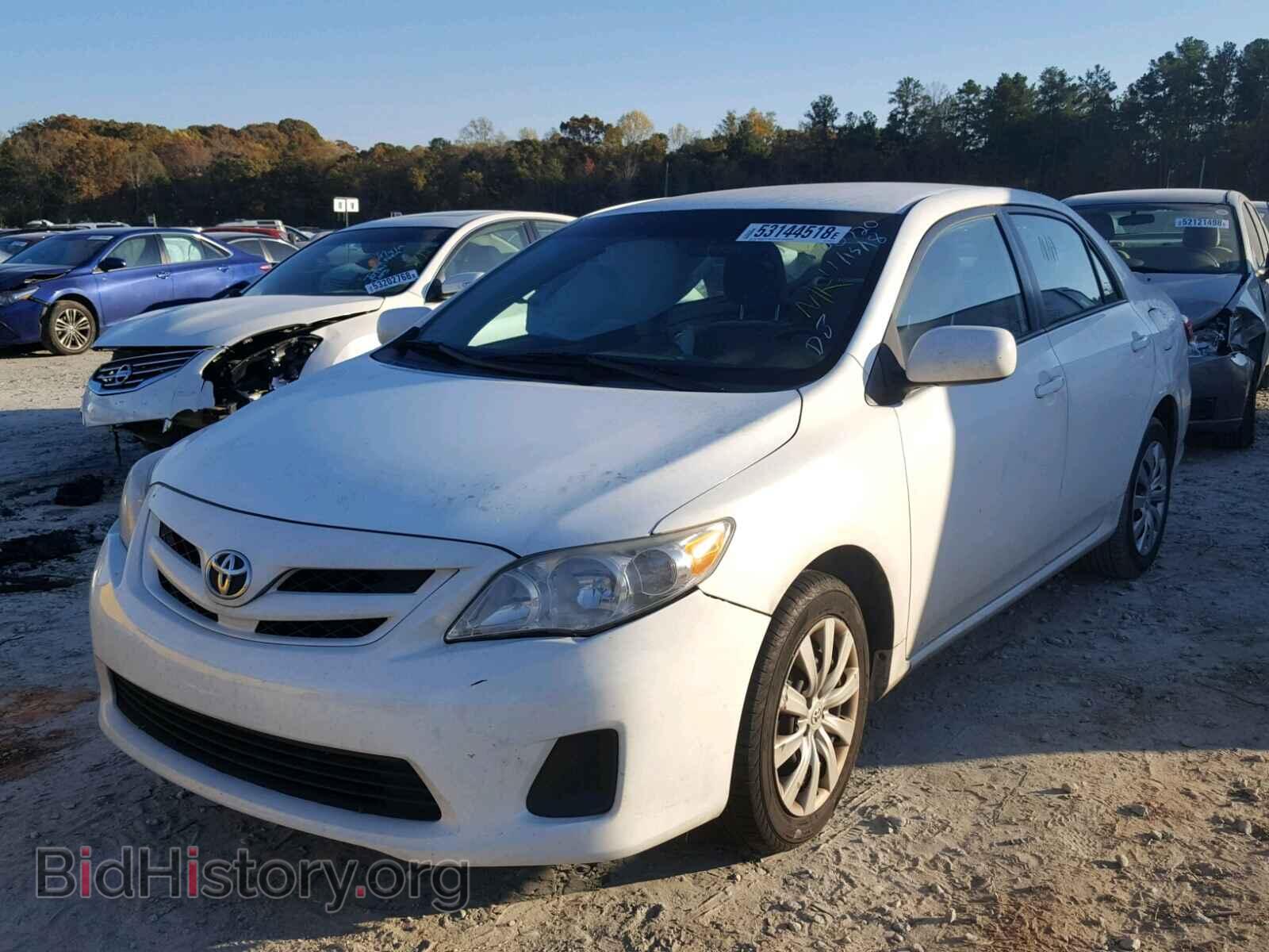 2012 TOYOTA COROLLA BA - VIN: 2T1BU4EE7CC807537 - Фото 2