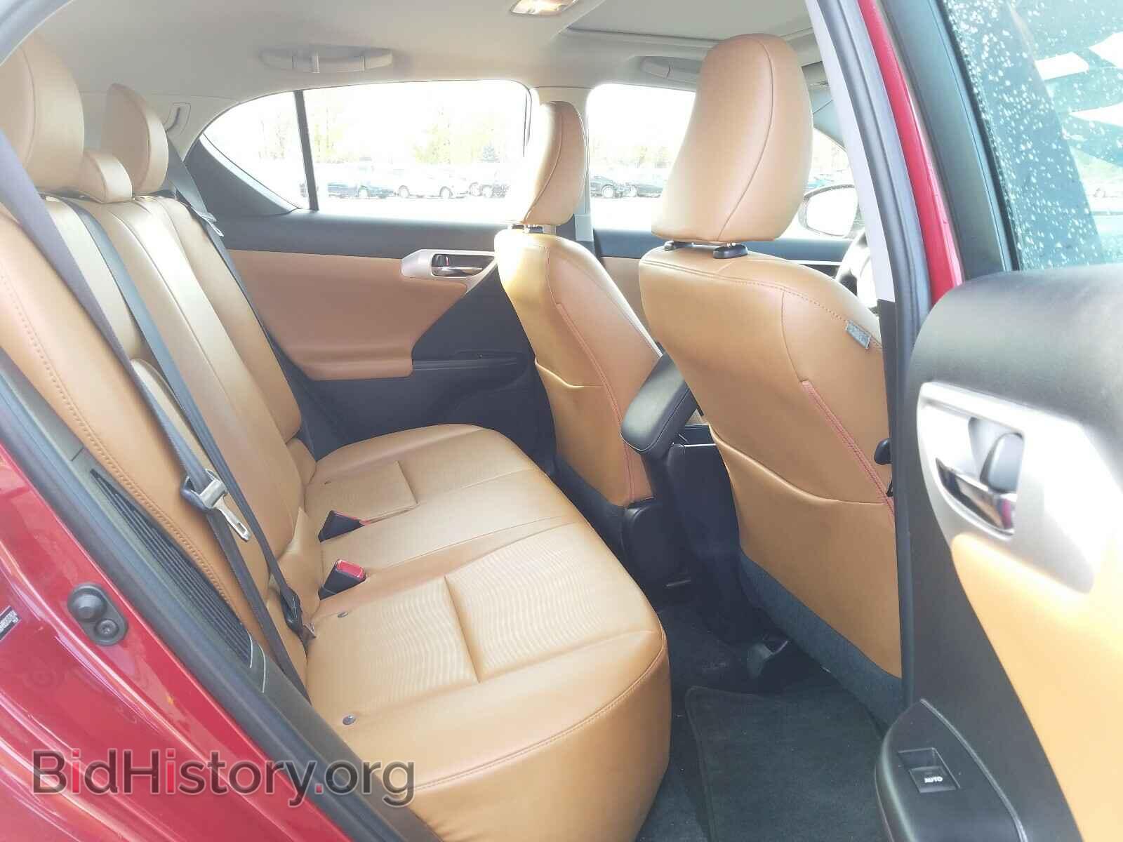 2011 LEXUS CT 200 - VIN: JTHKD5BH8B2037834 - Фото 6