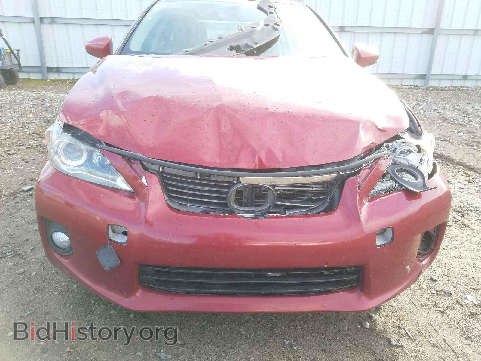 2011 LEXUS CT 200 - VIN: JTHKD5BH8B2037834 - Фото 9