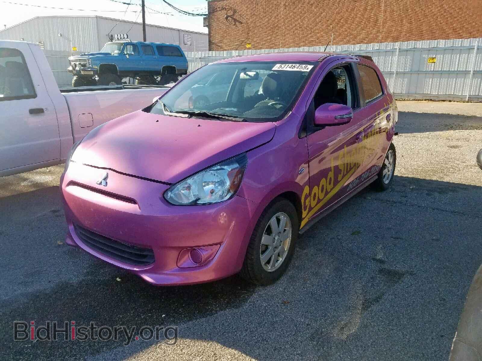 2015 MITSUBISHI MIRAGE - VIN: ML32A4HJ0FH004430 - Фото 2