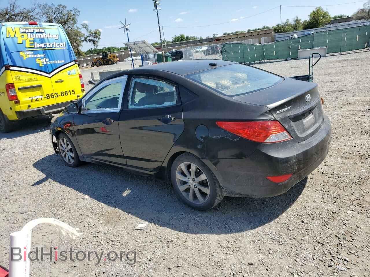 2012 HYUNDAI ACCENT - VIN: KMHCU4AE4CU180806 - Фото 2