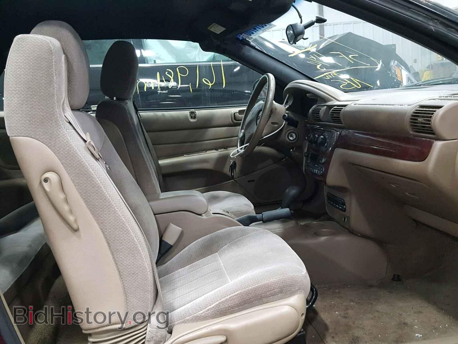 2001 CHRYSLER SEBRING - VIN: 1C3EL45U61N586972 - Фото 5
