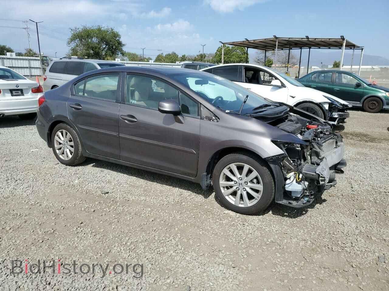 2012 HONDA CIVIC - VIN: 19XFB2F83CE323483 - Фото 4