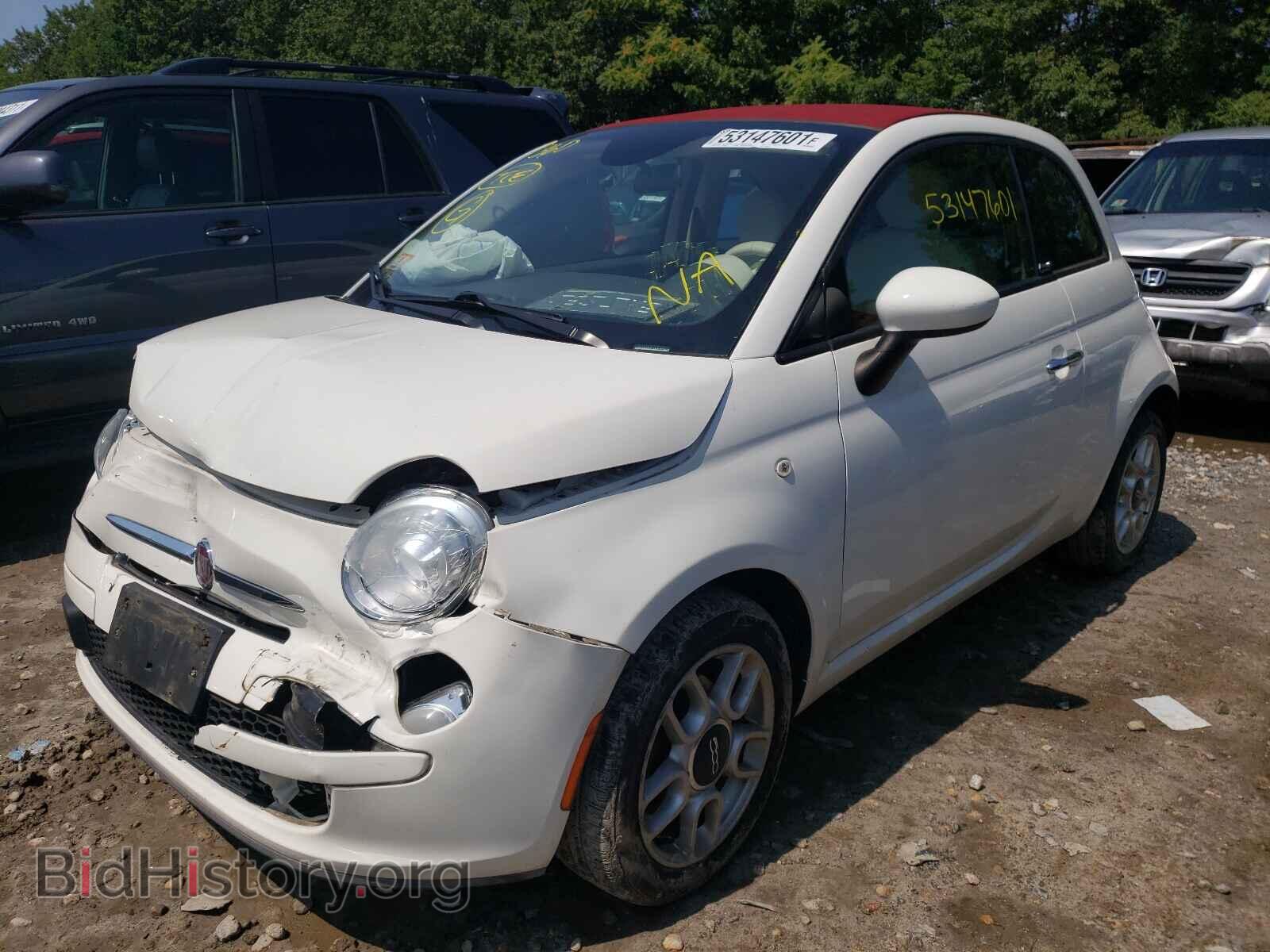 2014 FIAT 500 - VIN: 3C3CFFDR8ET169155 - Фото 2