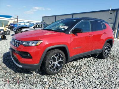 2024 Jeep COMPASS Limited, красный — VIN 3C4NJDCN8RT609113, Copart