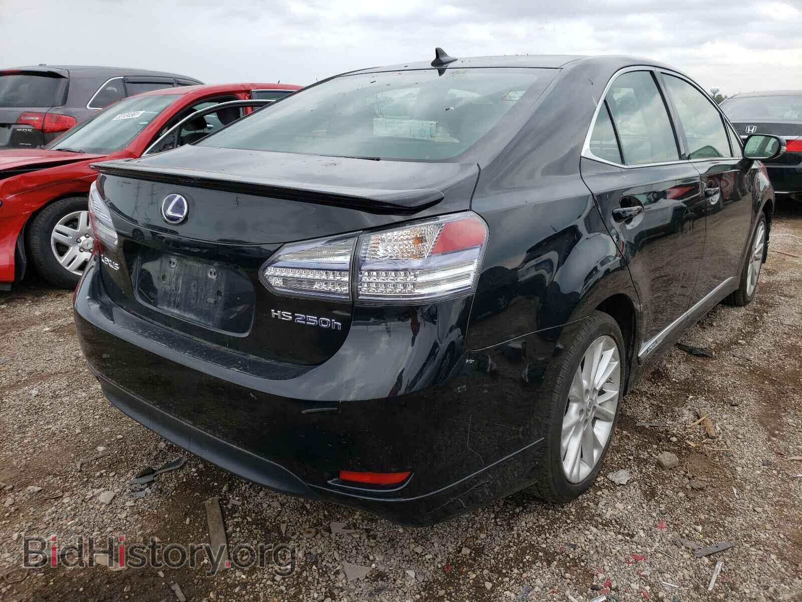 2010 LEXUS HS - VIN: JTHBB1BA3A2018382 - Фото 4