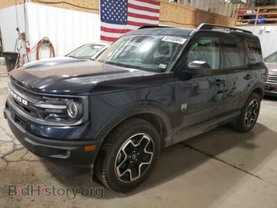 2021 Ford BRONCO Big Bend, синий — VIN 3FMCR9B61MRB33408, Copart