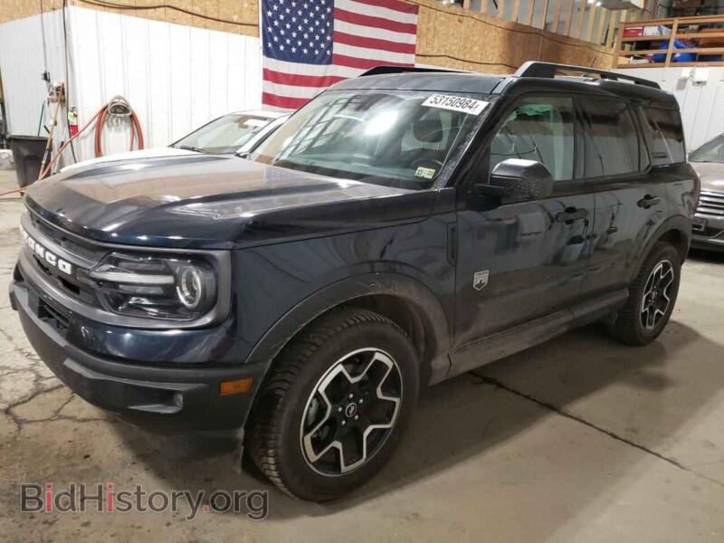 2021 Ford BRONCO Big Bend (VIN 3FMCR9B61MRB33408) — фото 1 из 12, Copart, повреждение: опрокидывание