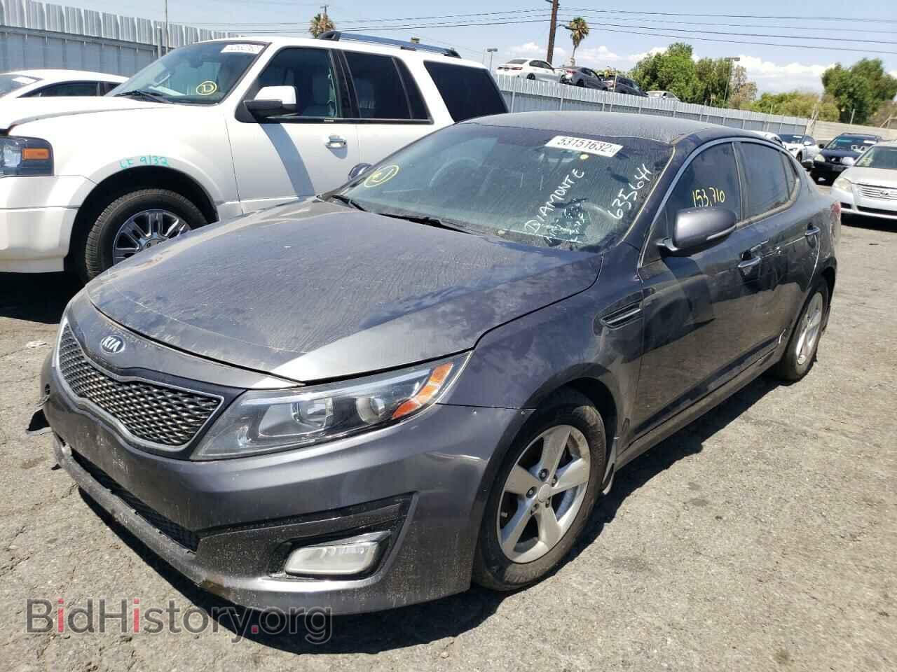 2015 KIA OPTIMA - VIN: KNAGM4A72F5635641 - Фото 2