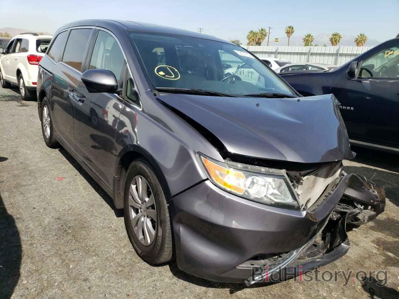 Фотография 5FNRL5H69FB054329 - HONDA ODYSSEY 2015