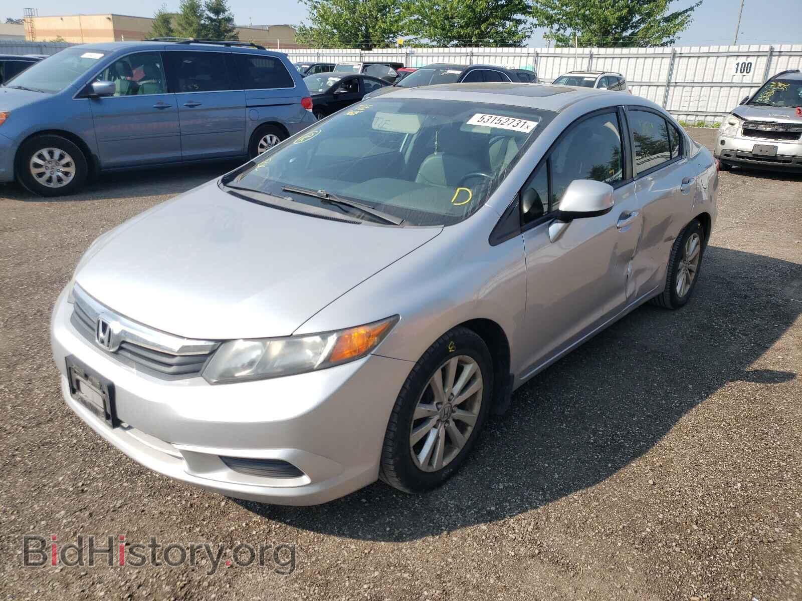 2012 HONDA CIVIC - VIN: 2HGFB2F90CH115981 - Фото 2