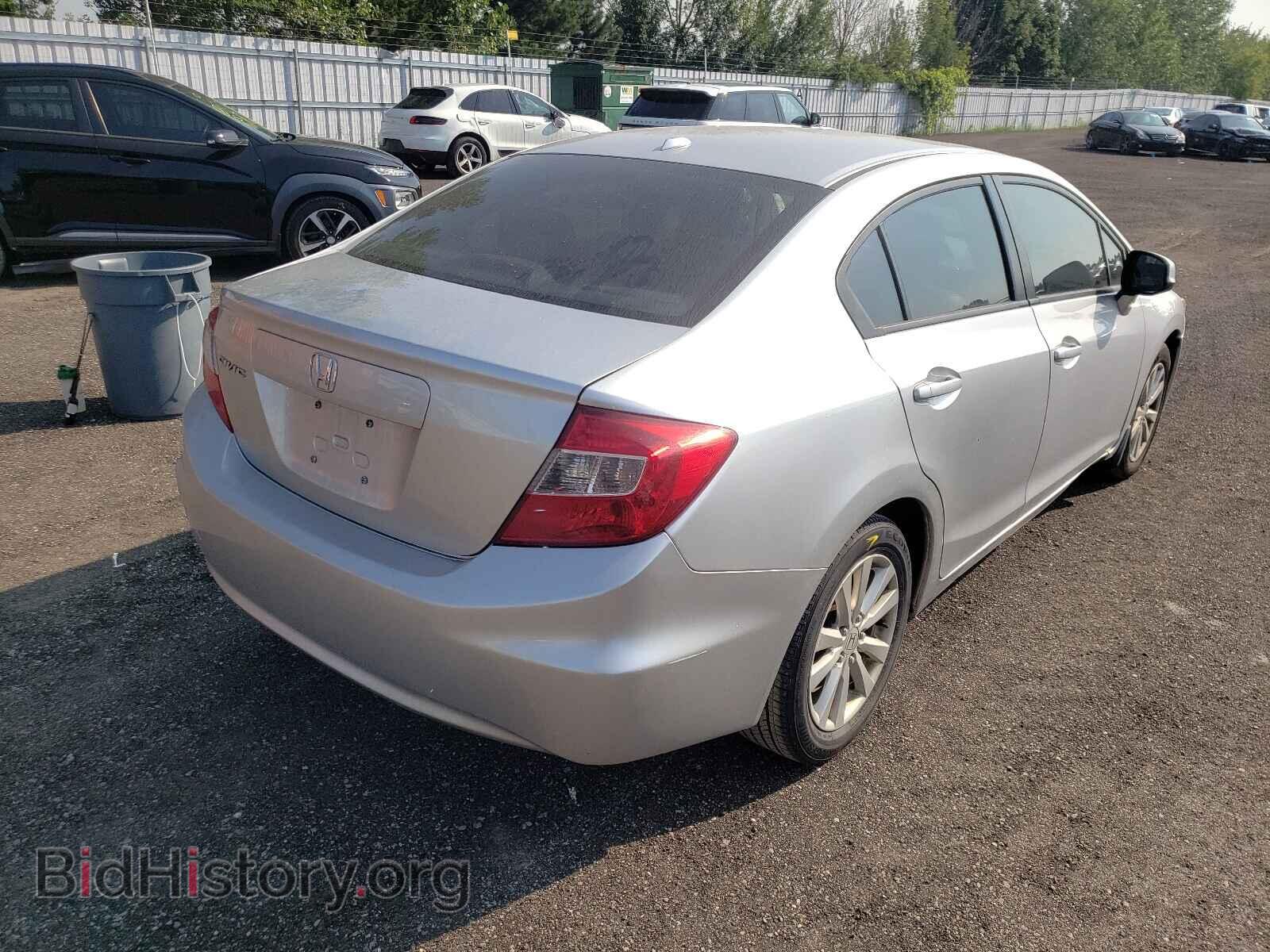 2012 HONDA CIVIC - VIN: 2HGFB2F90CH115981 - Фото 4