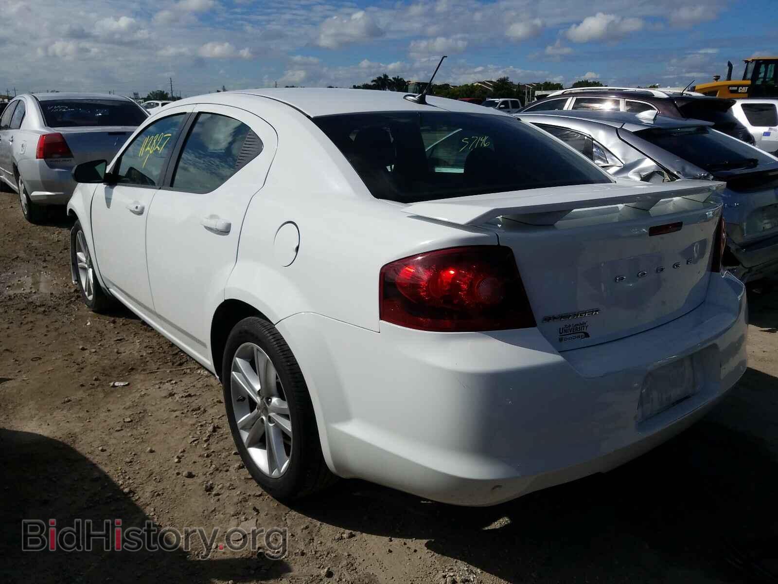 2013 DODGE AVENGER - VIN: 1C3CDZAG5DN750055 - Фото 3