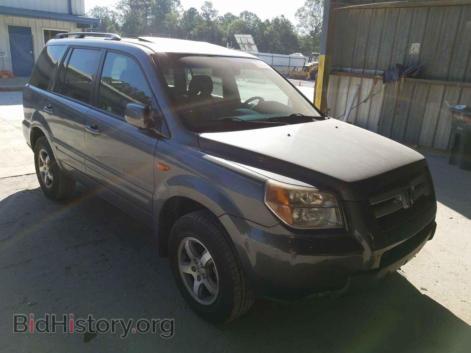 Photo 5FNYF28507B022802 - HONDA PILOT 2007