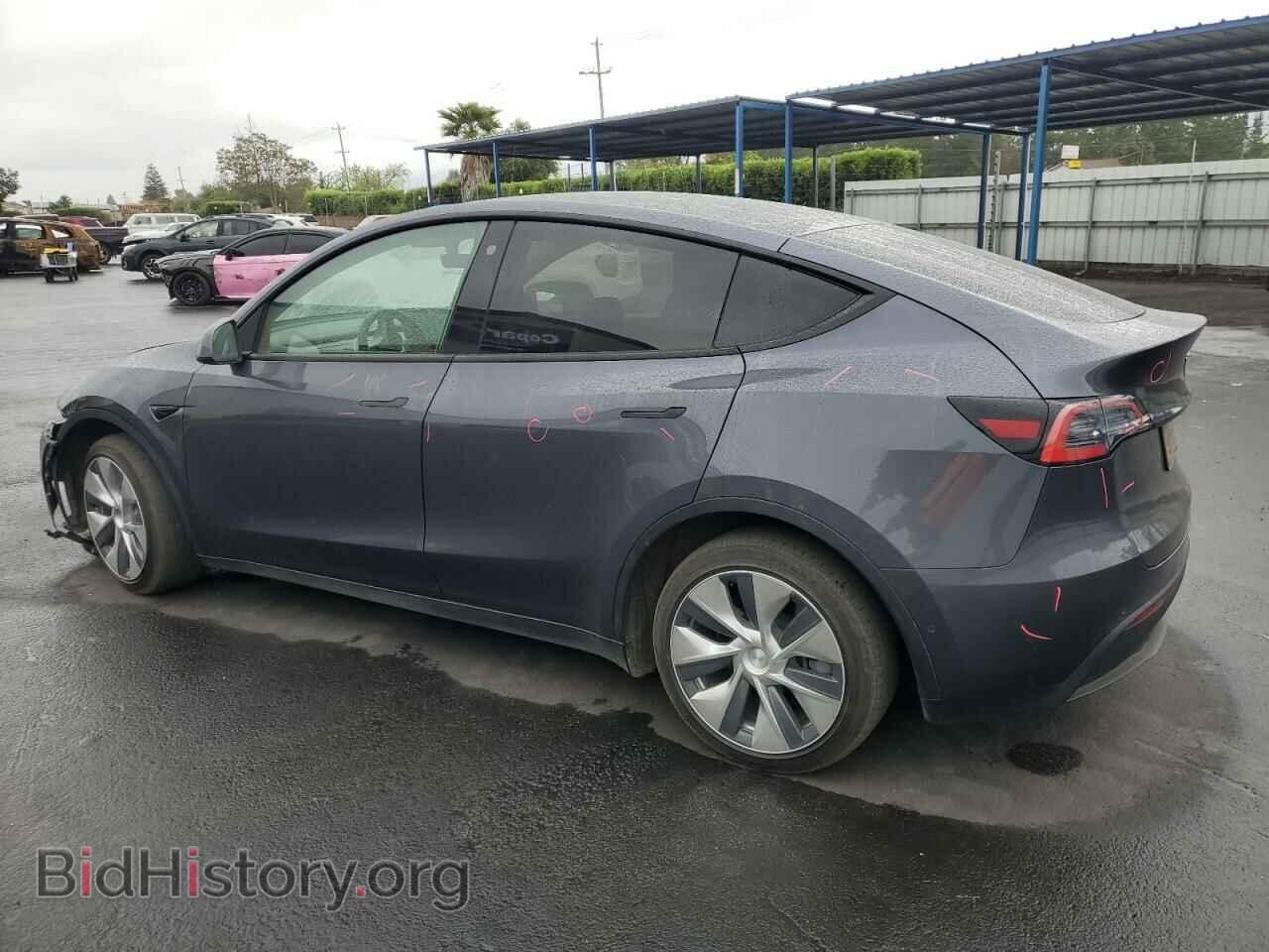 2021 TESLA MODEL Y - VIN: 5YJYGDEE2MF093668 - Photo 2