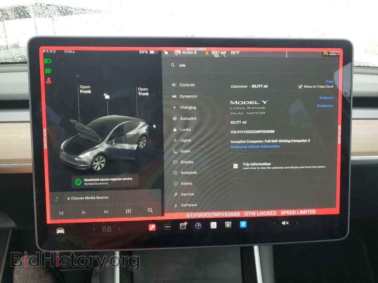 2021 TESLA MODEL Y - VIN: 5YJYGDEE2MF093668 - Photo 9