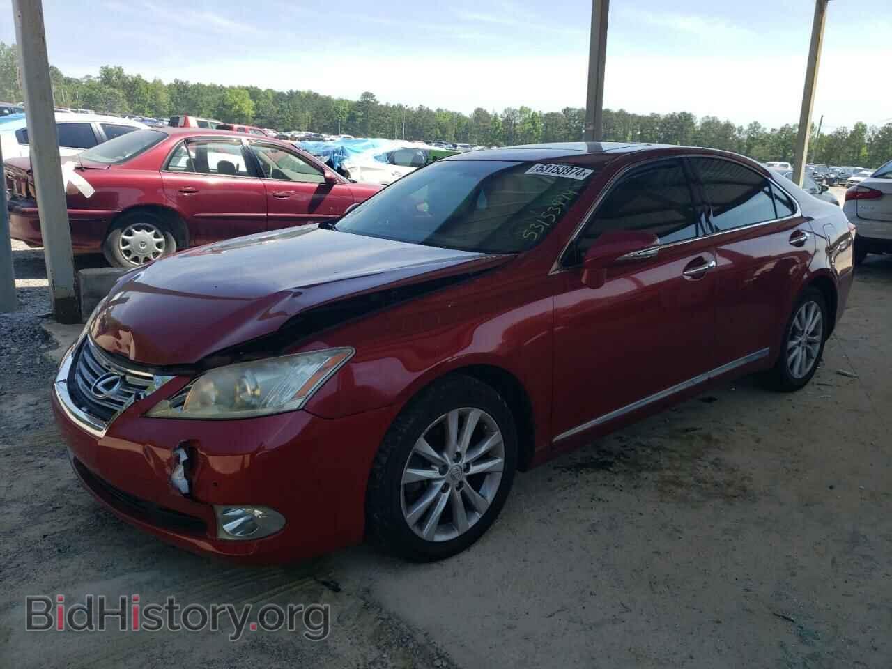 Photo JTHBK1EG4C2511166 - LEXUS ES350 2012