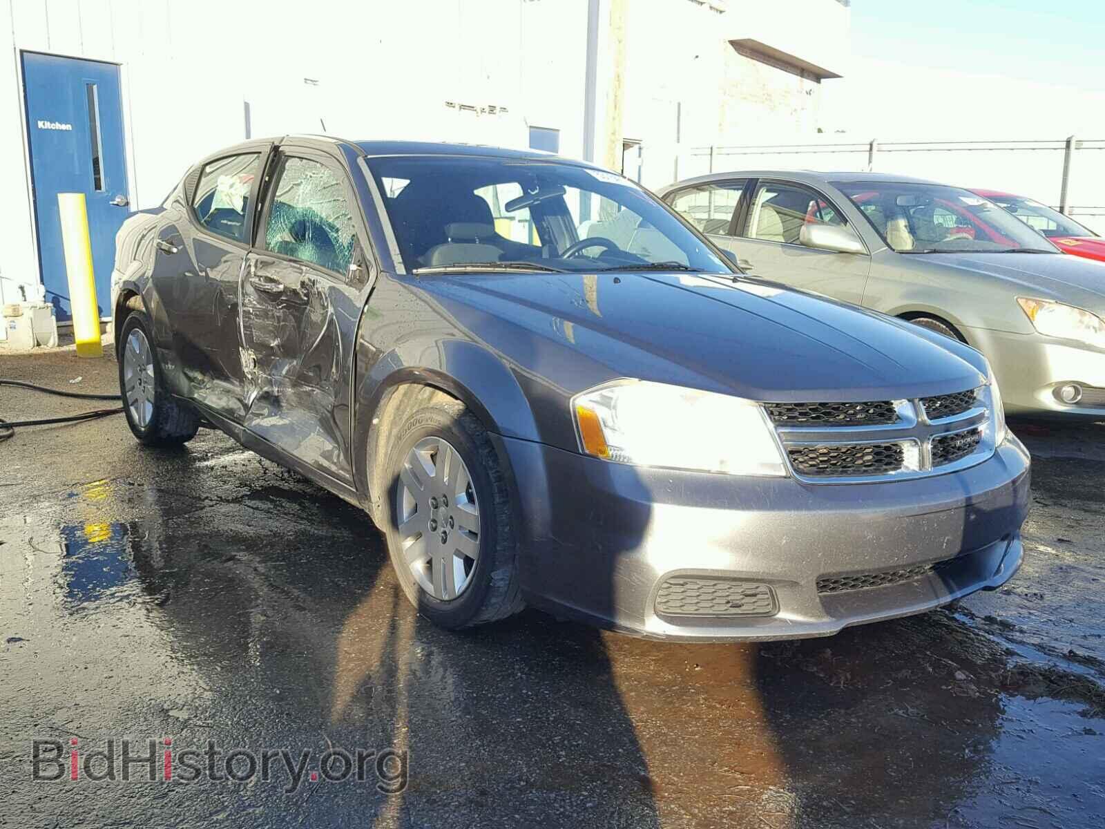 Фотография 1C3CDZAB7DN531036 - DODGE AVENGER 2013