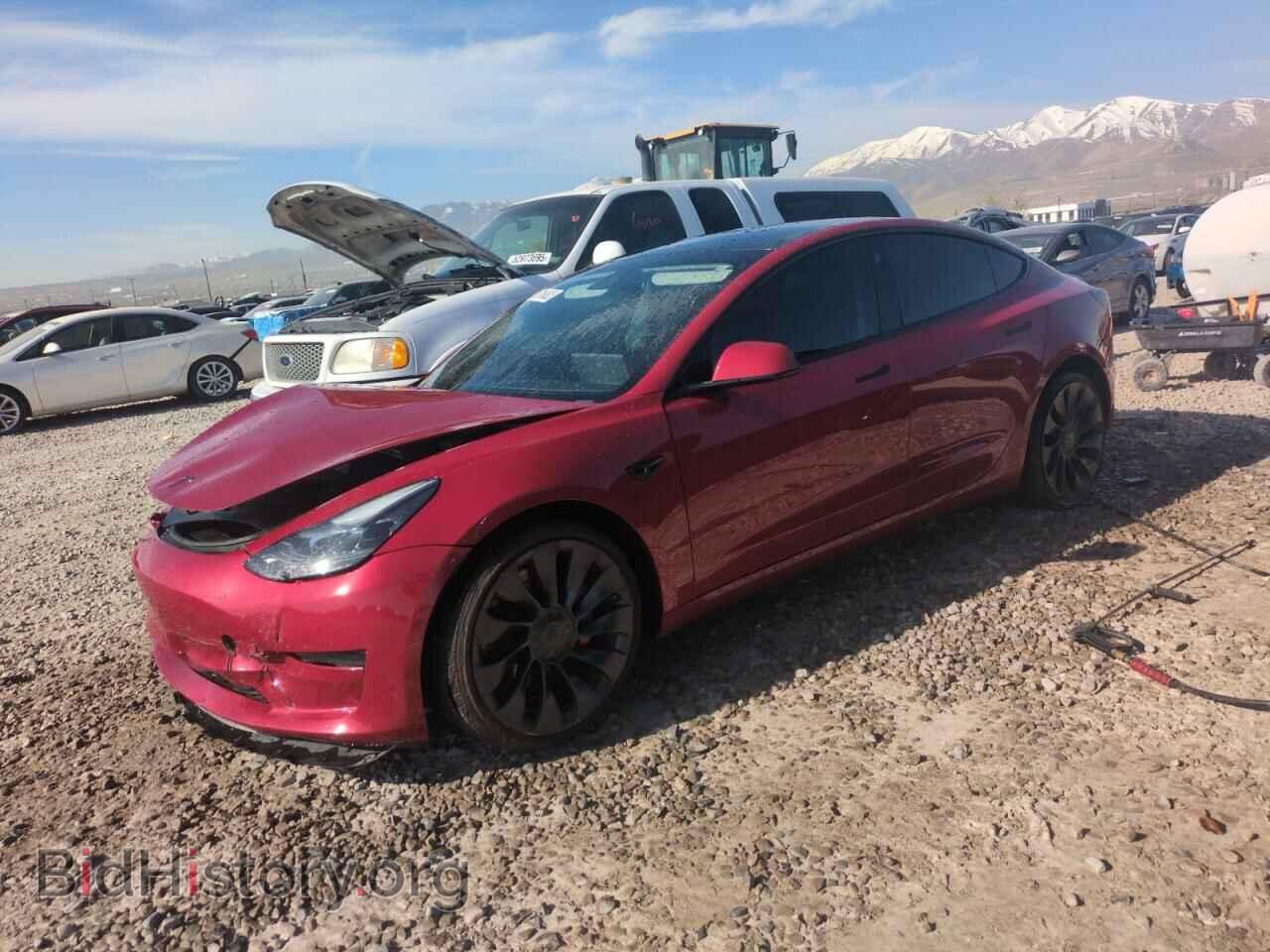 Фотография 5YJ3E1EC2MF091948 - TESLA MODEL 3 2021