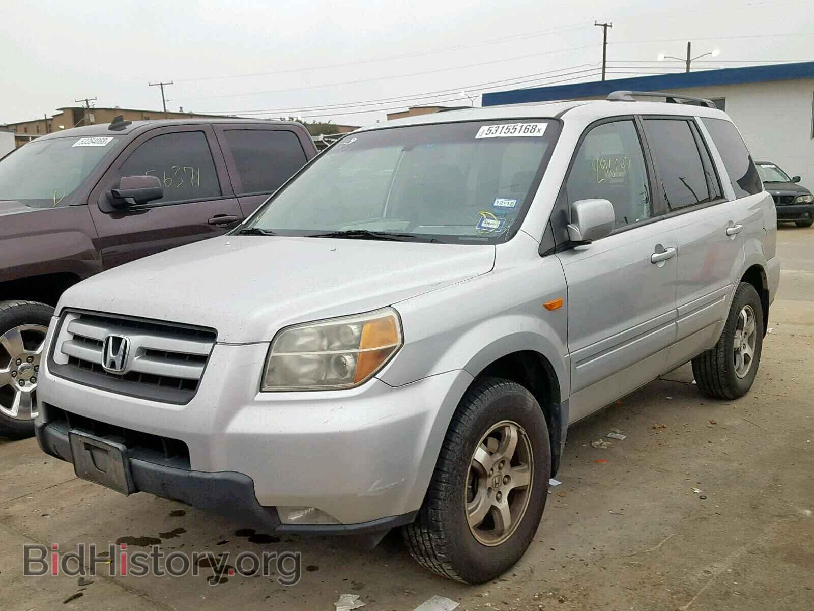 2006 HONDA PILOT EX - VIN: 5FNYF28596B019332 - Фото 2