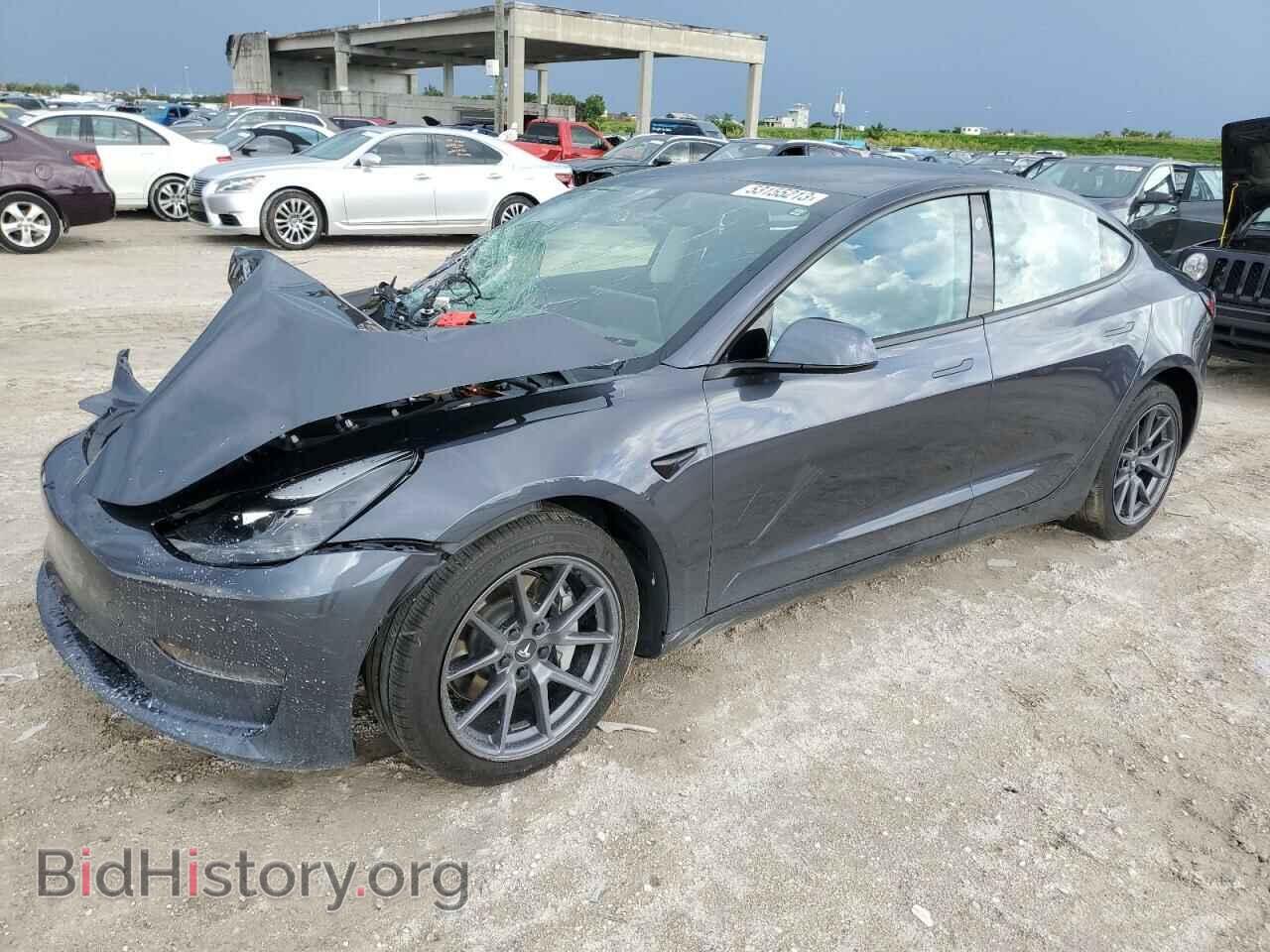Photo 5YJ3E1EB8MF979790 - TESLA MODEL 3 2021