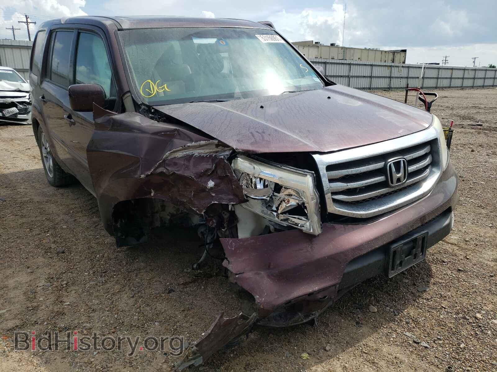 Фотография 5FNYF4H60CB032146 - HONDA PILOT 2012