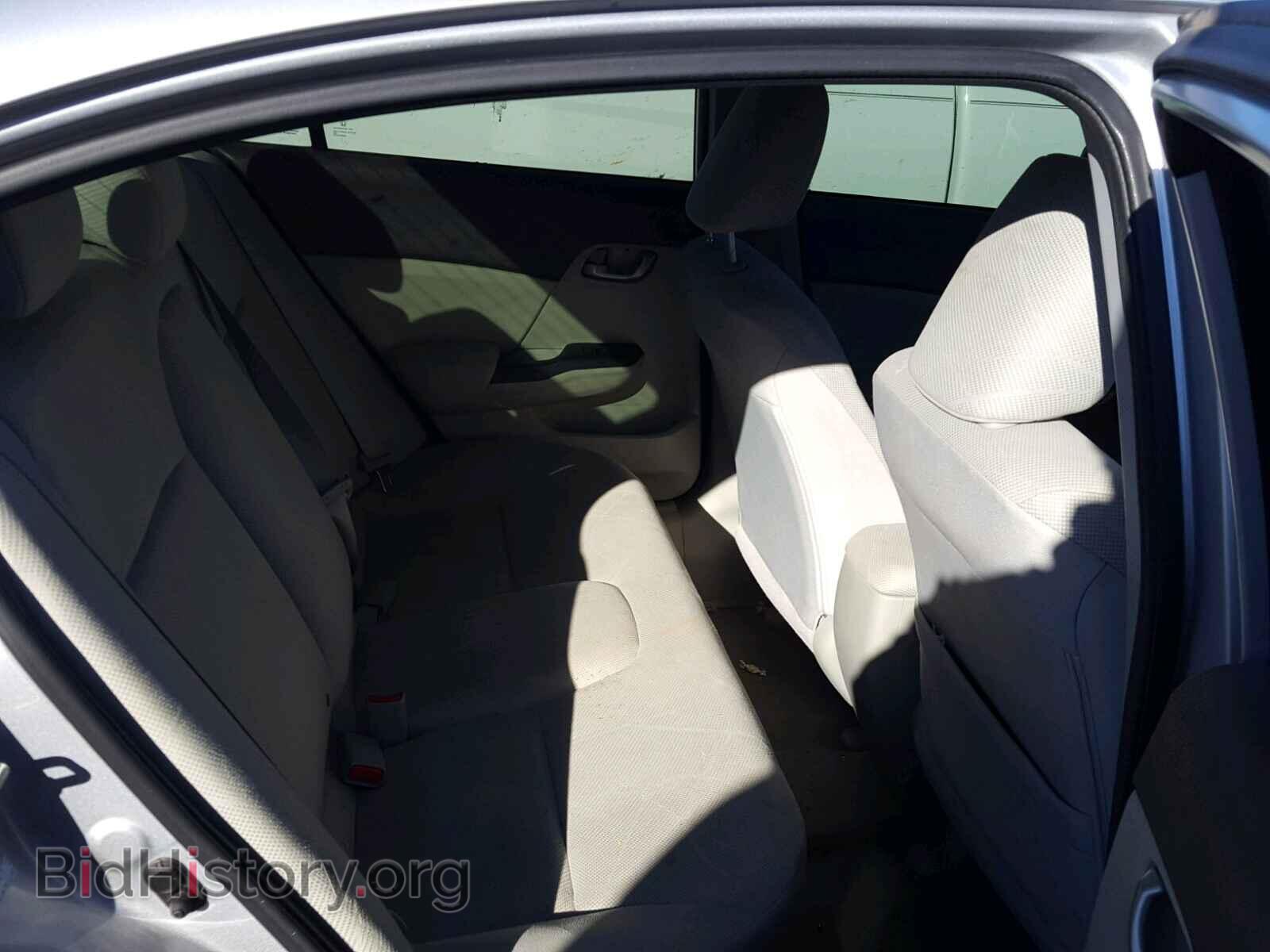2012 HONDA CIVIC LX - VIN: 2HGFB2F52CH563278 - Фото 6