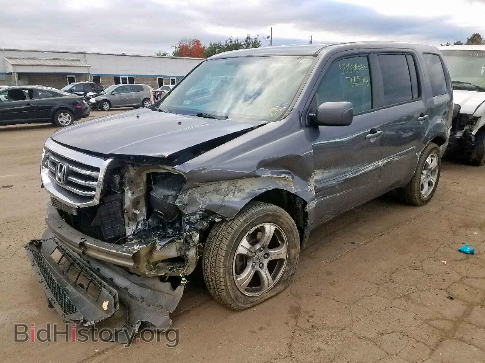 2014 HONDA PILOT EX - VIN: 5FNYF4H4XEB003271 - Фото 2