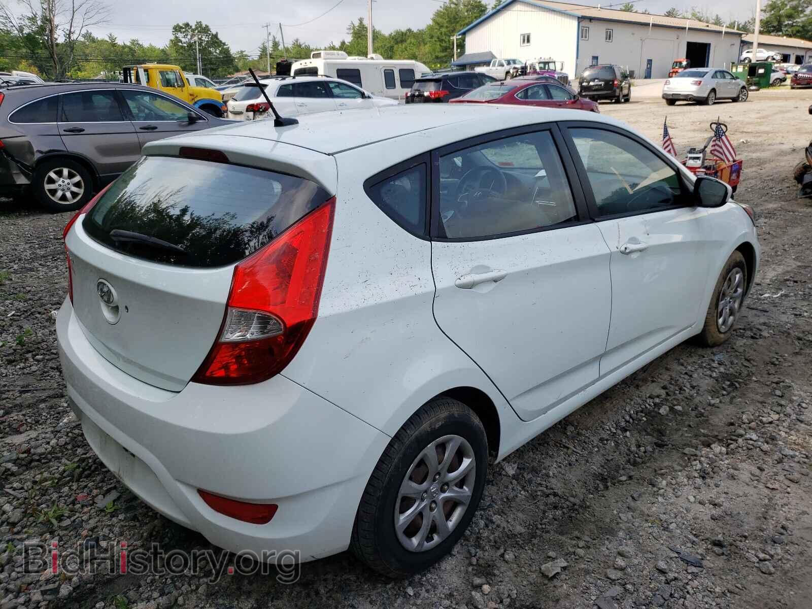 2012 HYUNDAI ACCENT - VIN: KMHCT5AE8CU058443 - Фото 4