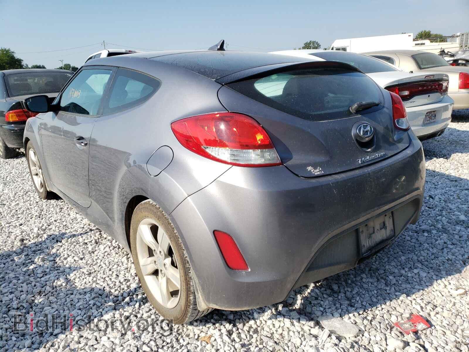 2012 HYUNDAI VELOSTER - VIN: KMHTC6AD4CU070313 - Фото 3