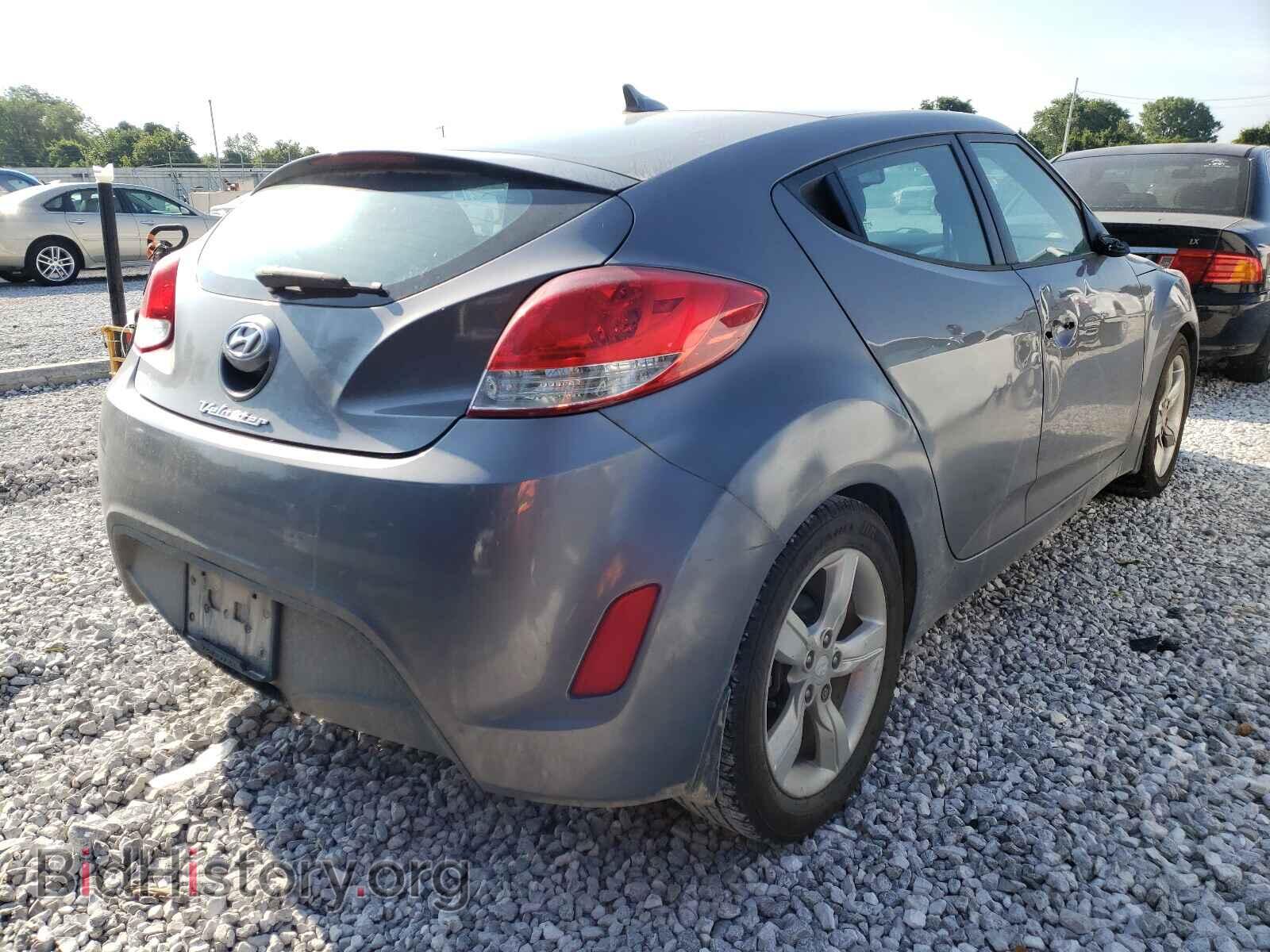 2012 HYUNDAI VELOSTER - VIN: KMHTC6AD4CU070313 - Фото 4