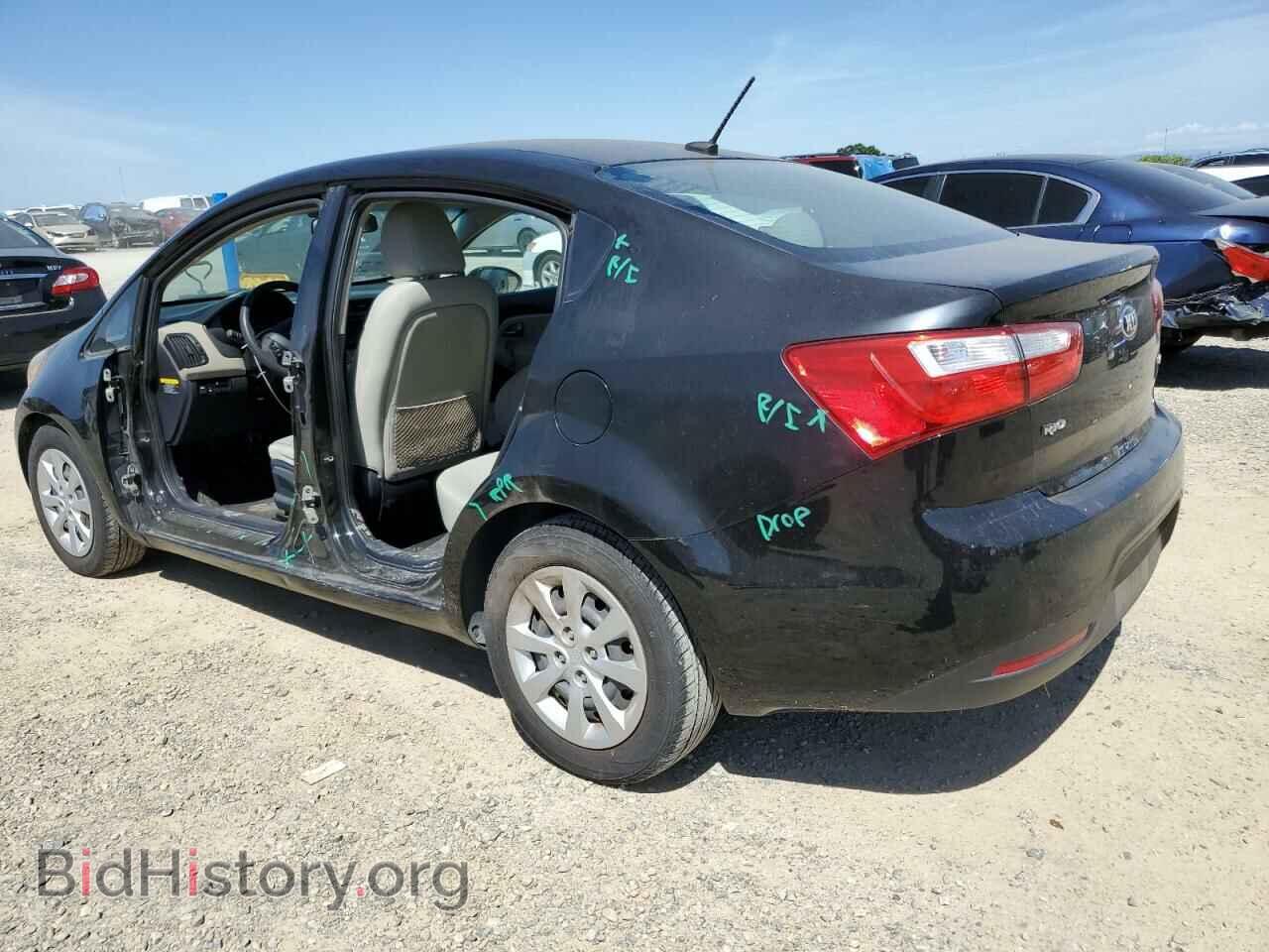 2013 KIA RIO - VIN: KNADM4A30D6310266 - Фото 2