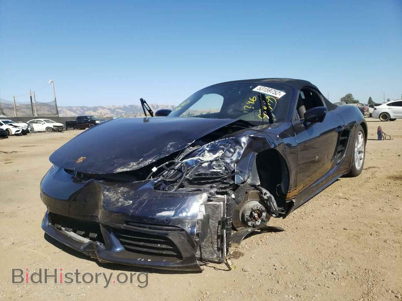 2021 PORSCHE BOXSTER - VIN: WP0CA2A82MS210457 - Фото 2