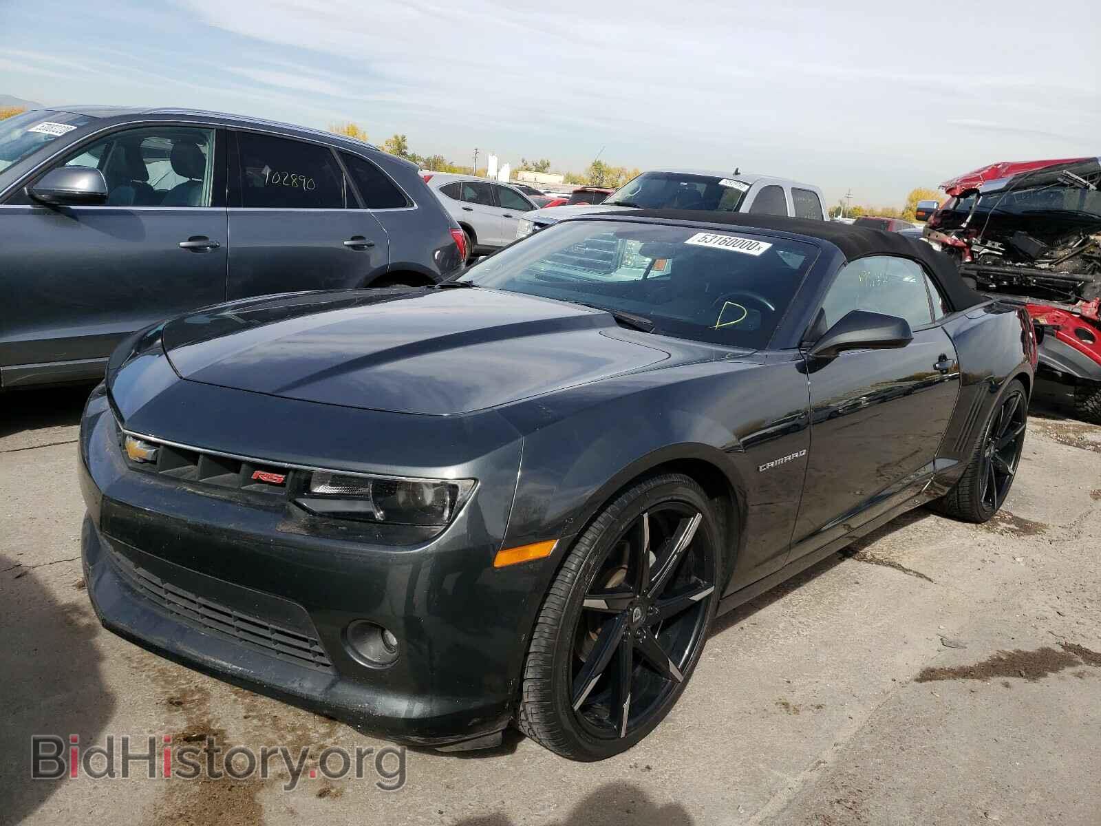 2014 CHEVROLET CAMARO - VIN: 2G1FC3D30E9258676 - Фото 2